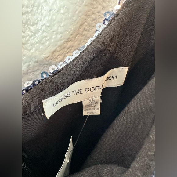 NWT Dress The Population Lavender Purple Sequin Fringe Dress NYE - Picture 10 of 10